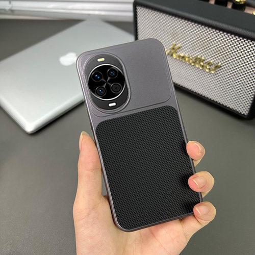 秒变适用华为nova13手机壳新款Nova12pro三角菱形素皮纹nova11磨砂高级感全包防摔13Ultra男女简约保护套超薄
