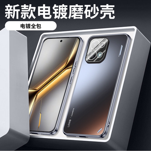 适用oppok15手机壳新款OPPOK15电镀磨砂全包自带镜头膜oppoK15防摔保护套OPPOk15冰感简约5g高级感超薄男女潮