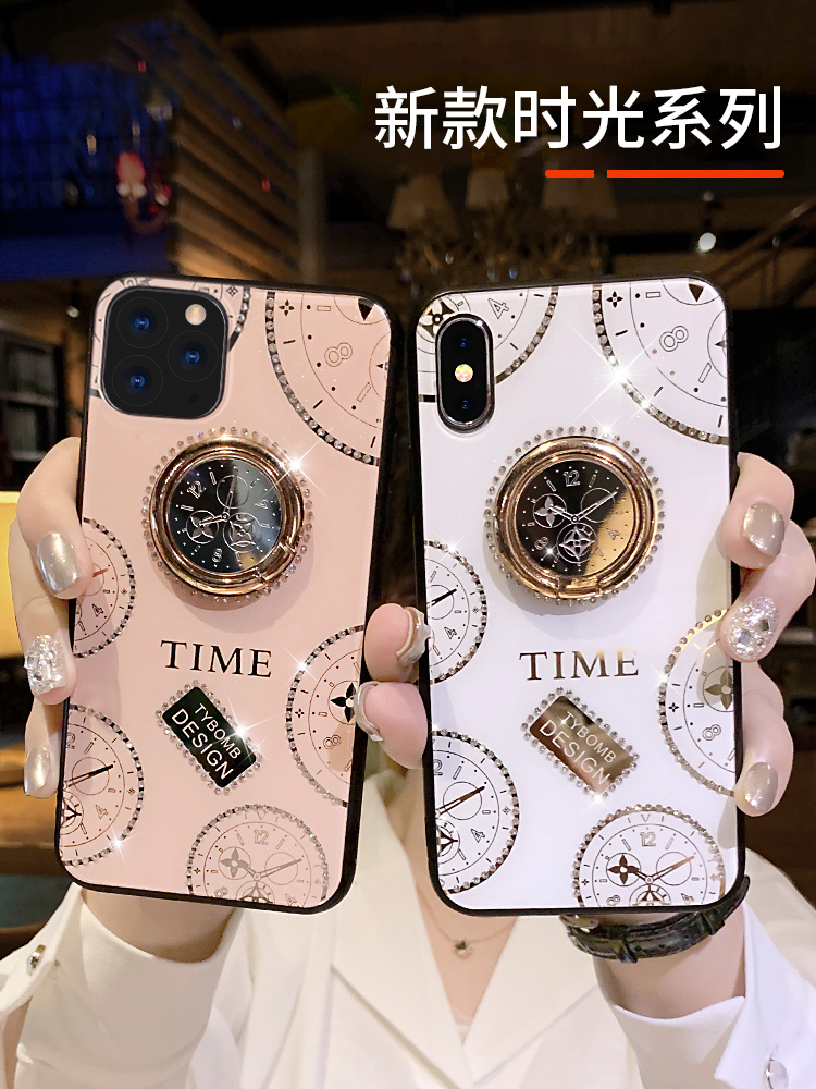 适用苹果xs手机壳女iPhone11潮牌11promax个性12版xr硅胶XR创意XS苹果12pro全包6splus防摔8plus挂绳i7plus