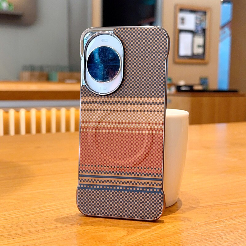 适用华为nova14Ultra手机壳无边框电镀皮纹磁吸nova14保护套防摔nova14Pro个性创意nova13pro男生高级12简约