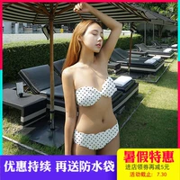 2019 mới retro sóng một mảnh áo tắm nữ giảm béo mùa xuân tắm phù hợp với che bụng bikini bảo thủ nhỏ ngực - Bikinis Bikini Quyến Rũ Gợi Cảm 