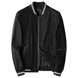 2026春季新款棒球领纯色夹克外套平铺图8606P120，男装夹克，电商D217