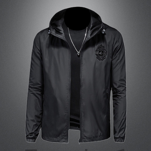 2026男装春季新款连帽夹克外套镂空图 8878 P155,男装夹克,电商D217