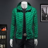 2023男装秋季新款连帽夹克外套假模图D2178222P140，男装夹克，电商D217