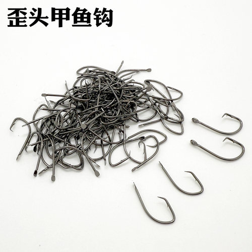 甲鱼钩专用串鳖钩黑鱼钩歪头钩鲶鱼昂刺鱼黄鳝歪嘴双针水库 - 封面