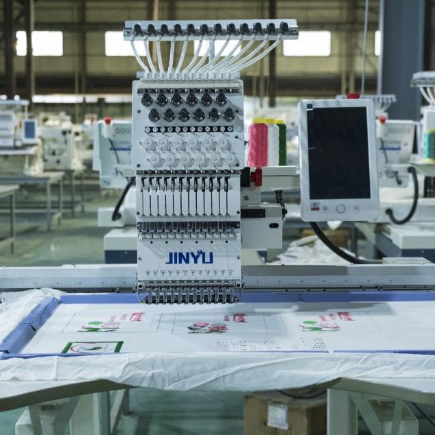JCS-平T1201绣 500*800299mm金誉高速电脑花机 帽绣绣成衣绣