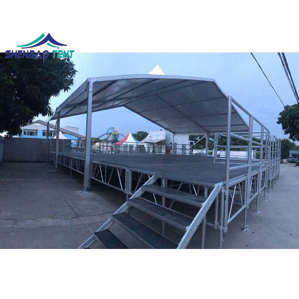 尖厂家出合售组合顶人字形房 360篷铝金户外活动篷房 tent