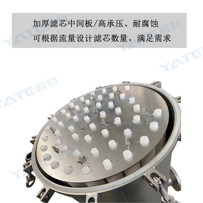 式保安滤器效电过镀YWS悬浮物微小颗粒过滤芯机电镀行业高精密过