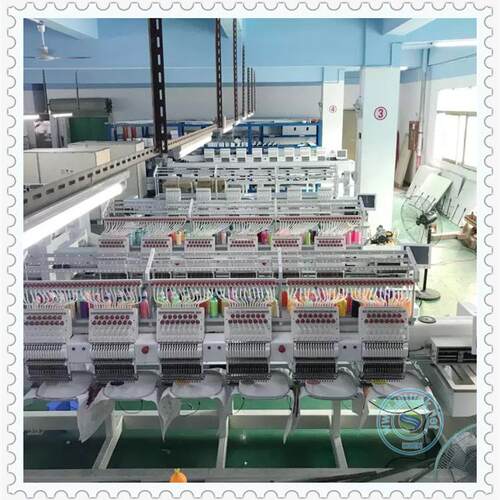 十头电脑绣花机 1头大豪脑rDSC-WY91帽绣机comput0e embro电idery