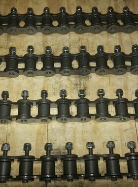 1BF13非定制金属传2送链标传动 特种链条 双节距滚子输送链链