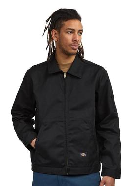 代购Dickies男士夹克防风保暖黑色棉涤春秋户外外套爆款休闲