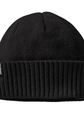 代购PATAGONIA Brodeo Beanie男士帽子保暖防风针织冬季毛线帽