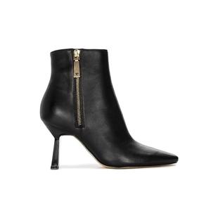 代购 GUESS女士短靴透气软底轻便防滑黑色侧拉链细跟尖头通勤日常