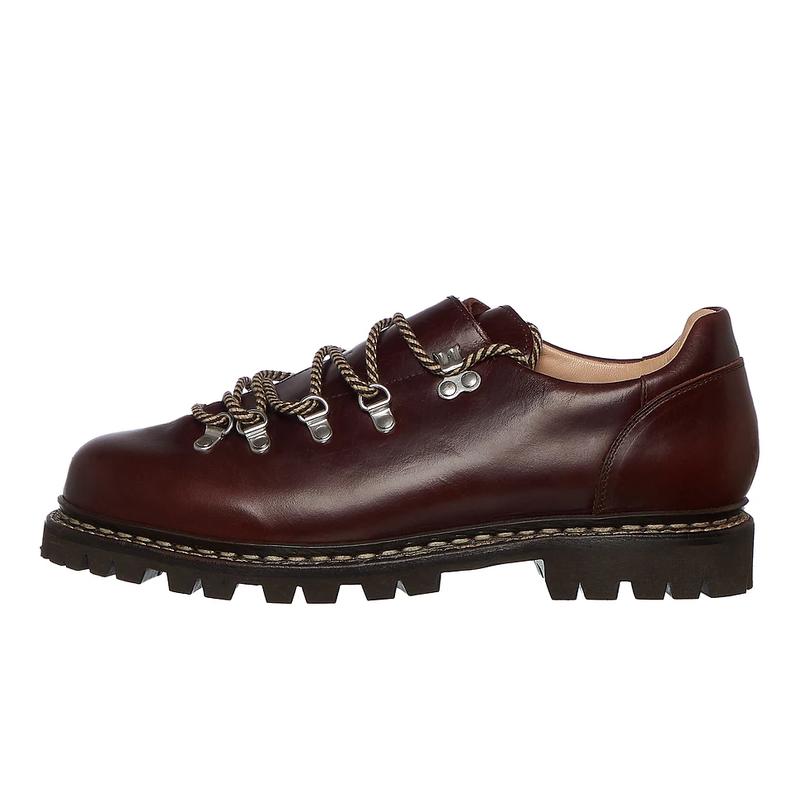 代购PARABOOT男士登山鞋透气耐磨防滑可换底圆头系带金属鞋眼