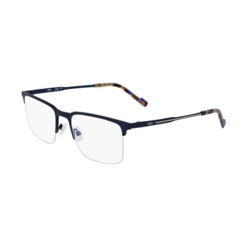 代购zeiss男士眼镜架矩形金属半框蓝色办公日常佩戴眼镜框