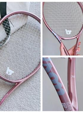 代购WILSON 威尔胜定制球拍可印花刻字比赛训练专用网球拍金属粉
