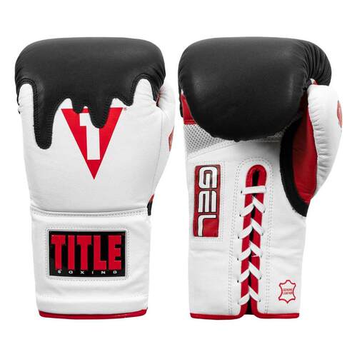 代购Title Boxing男女拳套防护减伤真皮加厚训练格斗拳击手套