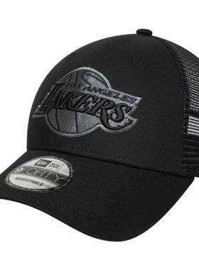 代购New Era 9FORTY女士帽子防晒遮阳黑色透气户外夏季棒球帽爆款