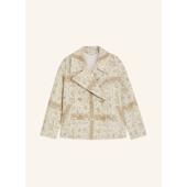 Hugo Boss女士夹克保暖防风格 纹粗花呢通勤日常外套爆款 代购 经典