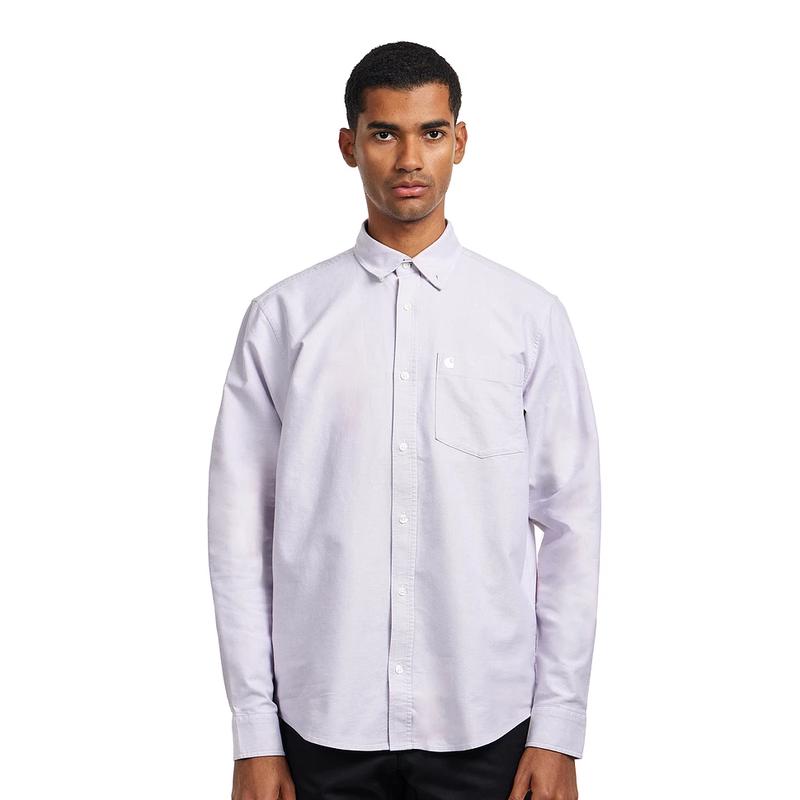 CARHARTT WIP男士衬衫透气抗皱棉质长袖商务通勤衬衣爆款简约