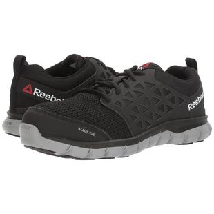 代购 透气防滑缓震轻便网面合成材质合金头 Reebok锐步女士工作鞋
