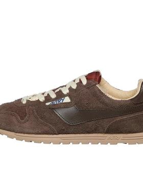 代购autry Windspin Low女士训练鞋舒适缓震耐磨鞋底轻便麂皮材质