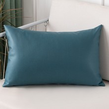 科技布抱枕北欧轻奢客厅沙发靠枕套罩长方形仿皮腰枕大靠垫可拆洗