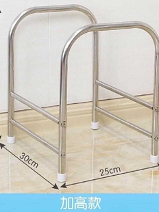 家用浴盆百货实用不绣钢收纳架不锈钢脸盆架洗脸盆落地卫生间加厚