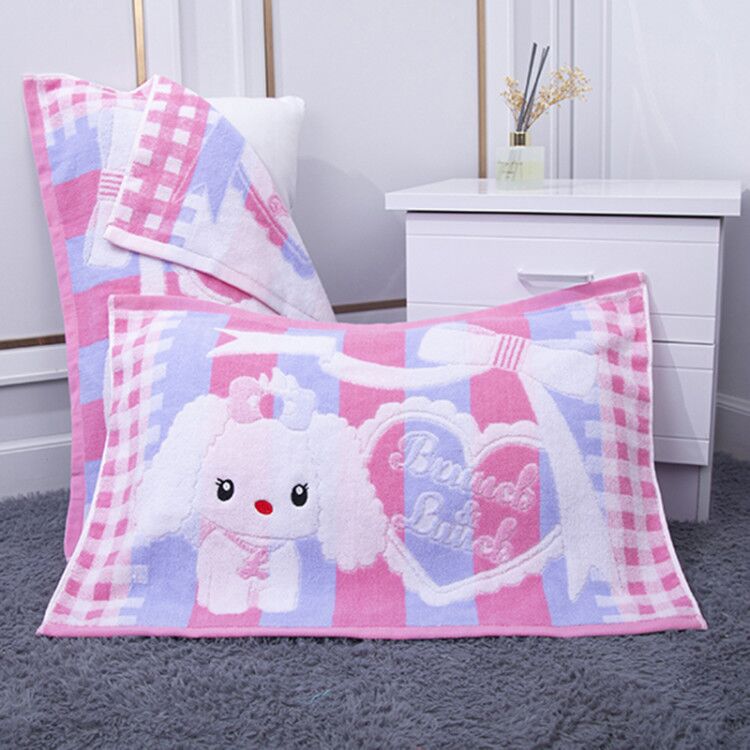 枕头棉忱枕巾欧式约全大号盖巾装枕巾柔软垫巾毛巾情侣装