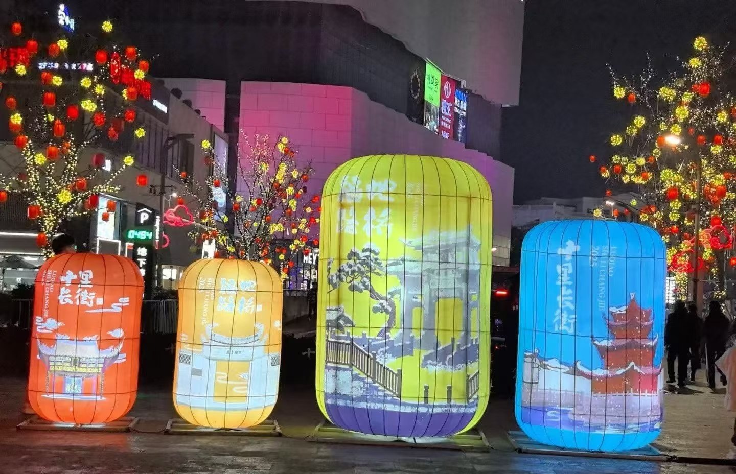 中式户外防水晒大灯笼定制餐厅复古吊灯挂饰冬瓜中国风布艺灯笼