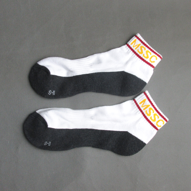 男袜纯棉短筒毛巾底男加厚底大码