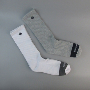外贸运动袜女中筒毛巾底袜子纯棉透气吸汗厚底春秋冬中长款女生袜
