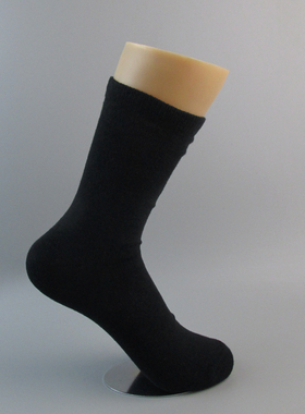 黑色女袜春夏季中筒纯棉袜子透气简约商务休闲薄款女生棉袜出口单