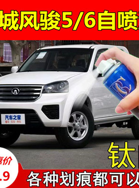 长城风骏5风骏6钛白色自喷漆汽车划痕修复补漆笔星光银原厂自喷漆