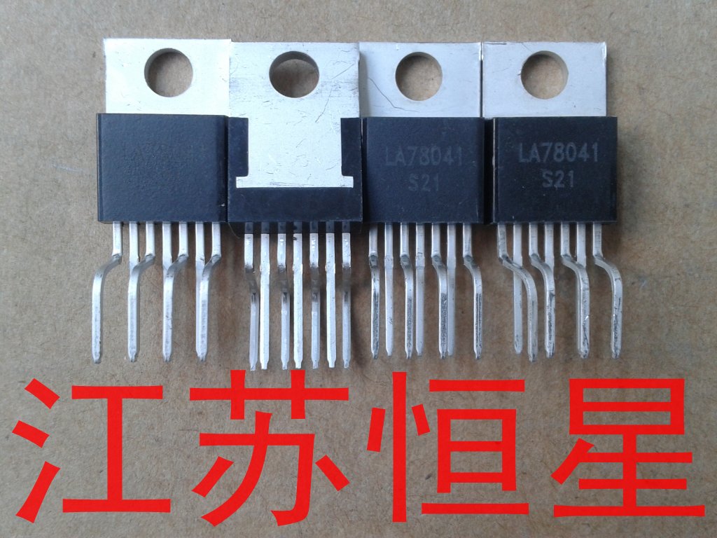 la78041场输出ic彩电%集成电路