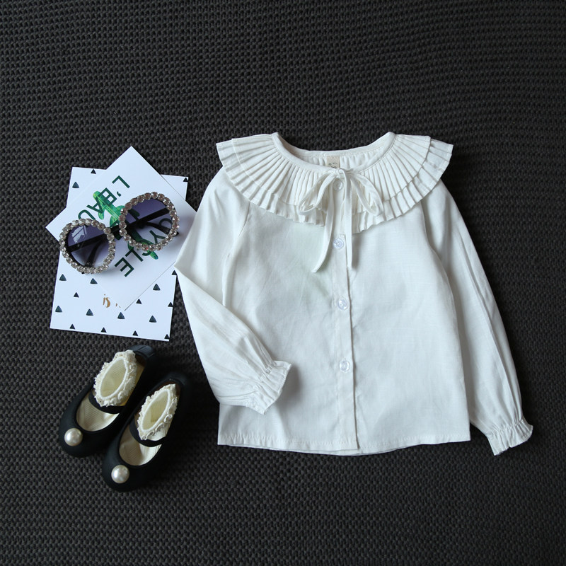 Chemise fille à manche longue - Ref 2085806 Image 1