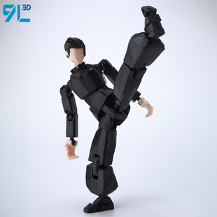 9L3D打印13多关节可动人偶夏油杰咒宿回战手办定格动画模型玩具