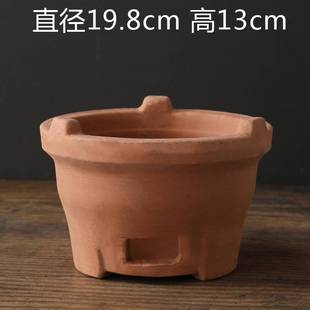 木炭09新 品户外土陶烧烤小泥炉煮茶炉子烧炭家用商用烤肉烤串老式