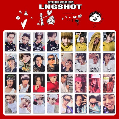 LNGSHOT龙虾专辑SHOT CALLERS周边小卡 wvs特典卡专卡K4特典小卡