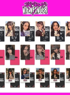 KATSEYE猫瞳周边VIEWFINDER IN SEOUL小卡 WVS特典卡 取景器小卡