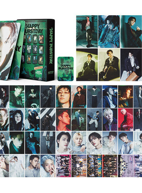 55张SVT正规五HAPPY BURSTDAY专辑小卡明星小十七照片卡自制卡片