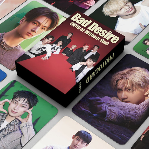 55张E团专辑DESIRE : UNLEASH周边明信片卡片照片 朴成训 李羲成