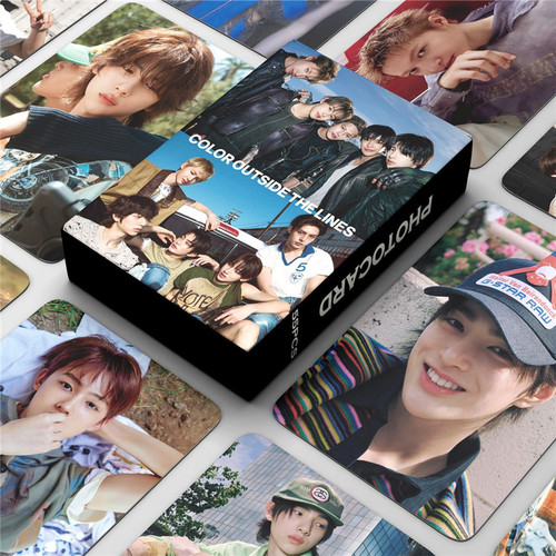 55张CORTIS小卡明信片自制周边COLOR OUTSIDE THE LINES卡片 马丁