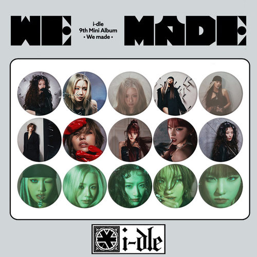 I-DLE Crow 马口铁徽章胸针谷子吧唧 宋雨琦赵美延女娃自制周边