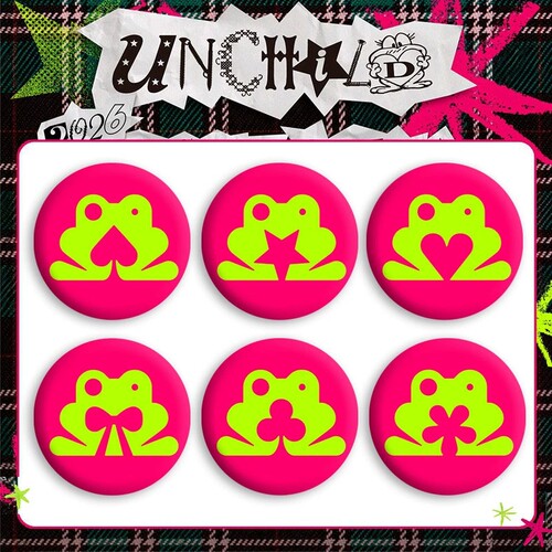 UNCHILD LOGO 徽章 姓名牌马口铁胸章谷子吧唧自制周边胸针饰品