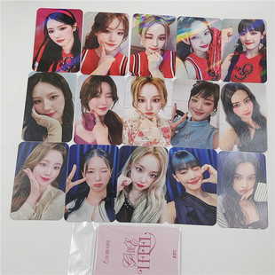 (G)I-DLE照片卡gidle女娃小卡宋雨琦叶舒华周边明信片双面收藏卡