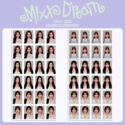 NMIXX 2026 SEASON’S GREETINGS台历证件照一寸照片爻MIXX DREAM