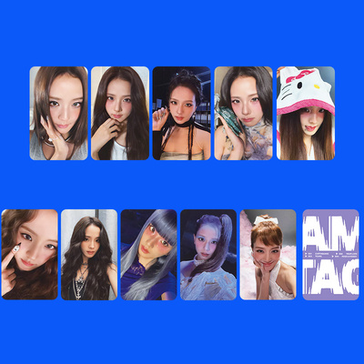 金智秀JISOO特典卡个人SOLO AMORTAGE明信片周边小卡自印随机卡片
