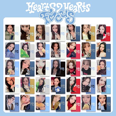 Hearts2Hearts心妹FOCUS周边小卡H2H特典卡mr幸运卡特典自印小卡