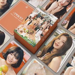 55张TWICE专辑TWICE5镭射卡收藏卡MOMO SANA林娜琏明星自印LOMO卡